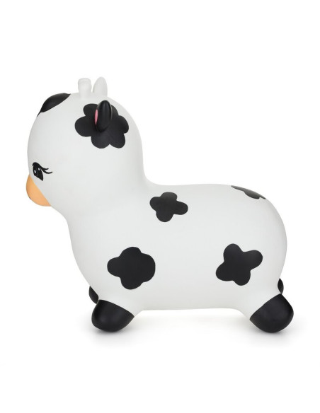 BN-260202,Jumper, Feedo, In forma de vacuta, Cu pompa inclusa, Din cauciuc, Pana la 70 kg, 50x46x23 cm, 36 luni+, White BN-260202,Jumper, Feedo, In forma de vacuta, Cu pompa inclusa, Din cauciuc, Pana la 70 kg, 50x46x23 cm, 36 luni+, White