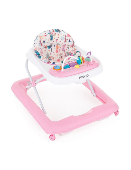 BN-224202,Premergator, Feedo, Pliabil, Cu panou de joaca inclus, Cu inaltime reglabila in 3 pozitii, Cu sistem de franare, Dezvo BN-224202,Premergator, Feedo, Pliabil, Cu panou de joaca inclus, Cu inaltime reglabila in 3 pozitii, Cu sistem de franare, Dezvo