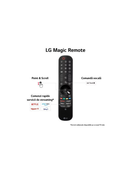 OLED55C41LA,Televizor LG OLED evo 55C41LA, 139 cm, Smart, 4K Ultra HD, 100 Hz, Clasa G (Model 2024)