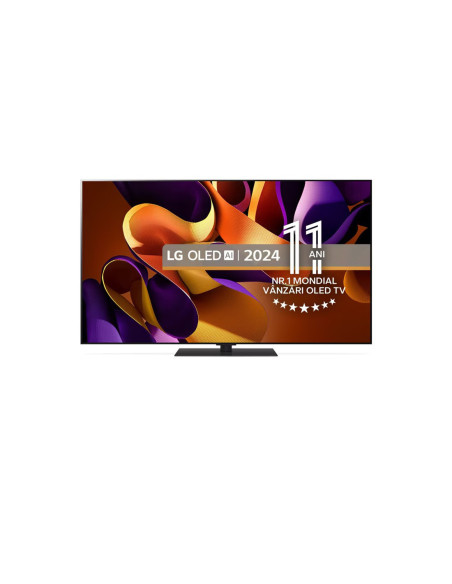 OLED55G43LS,Televizor LG OLED evo OLED55G43LS, 139 cm, Smart, 4K Ultra HD, 100 Hz, Clasa F (Model 2024)