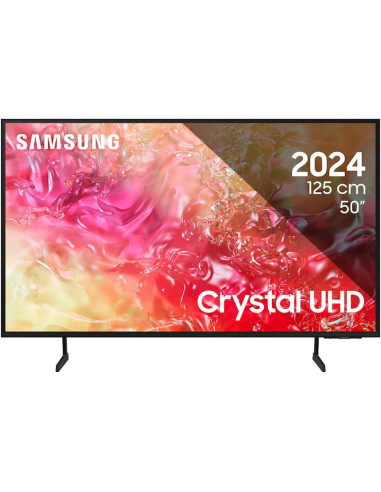 50DU7172,Televizor SAMSUNG LED 50DU7172, 125 cm, Smart, 4K Ultra HD, Clasa G (Model 2024)