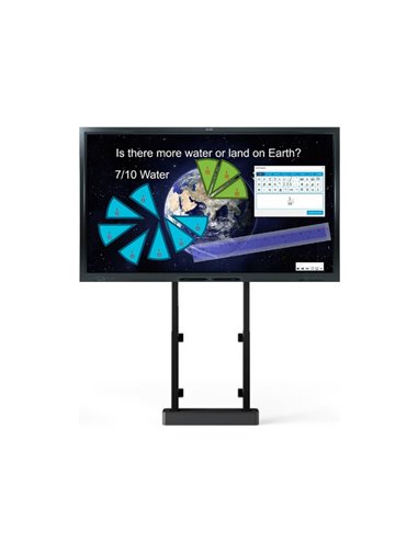 Solutie Classroom/Office cu stand motorizat podea/perete Vogel's RISE2005 si Display Interactiv 65" SMART Board® GX165-V