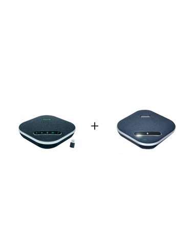 Pachet Eacome SV15B Speakerphone, USB, Bluetooth, microfon + speaker si Extensie pentru SV15B