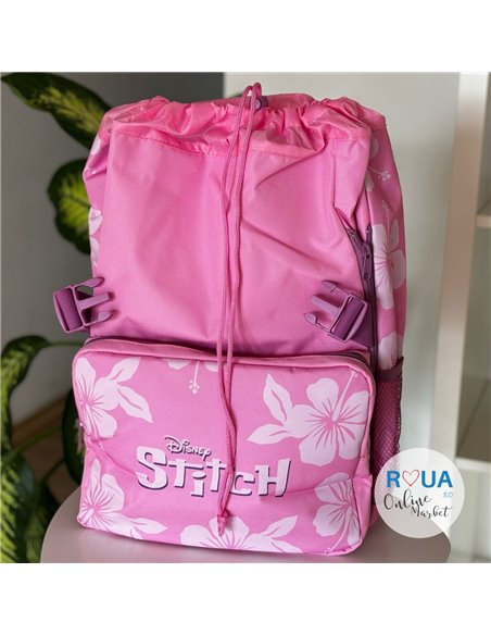 Ghiozdan scoala Lilo&Stitch KM6407, 44x31x18 cm, Angel