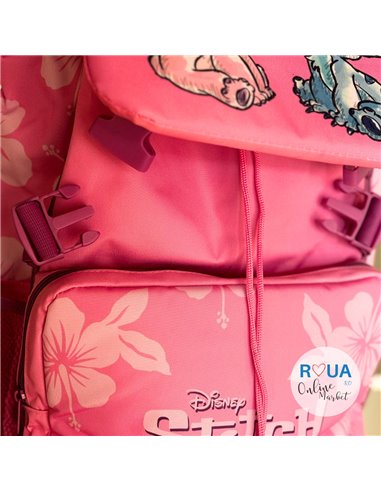 Ghiozdan scoala Lilo&Stitch KM6407, 44x31x18 cm, Angel