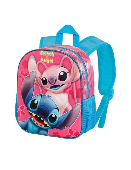 Ghiozdan gradinita Lilo&Stitch KM4786, 31x26x11 cm, Angel