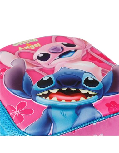 Ghiozdan gradinita Lilo&Stitch KM4786, 31x26x11 cm, Angel