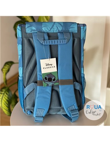 Ghiozdan prescolari Lilo&Stitch KM7338, 34x26x18 cm, Albastru