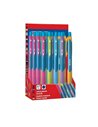 Pix Cu Gel Jelly, Mina 0,7 Mm, Albastru, Display 24 Bucati Herlitz