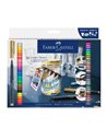 Marker creativ Faber-Castell FC160730, 1.5 mm, 30 buc/set