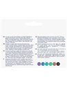 Marker creativ Faber-Castell FC160708, 1.5 mm, 6 buc/set, Forrest