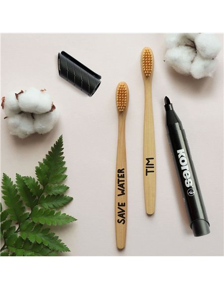 Set 4 markere permanente Kores KO20764, 3 mm