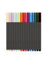 Liner grip Faber-Castell FC151617, 0.4 mm, 15 bucati, cutie metal