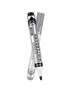 Marker whiteboard Deli DLEU016-BK, 2.5 mm, Negru