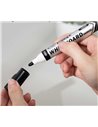 Marker whiteboard Deli DLEU016-BK, 2.5 mm, Negru