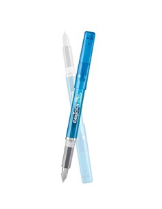 Stilou neon Carioca 42305, penita tip M, Albastru