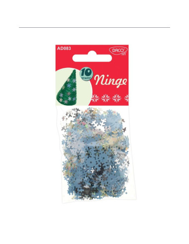 AD083,Accesorii Craft - Ad083 Paiete Plastic Ninge Daco