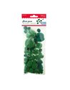 AD279V,Accesorii Craft - Ad279v Pom Pom Festiv Verde Daco
