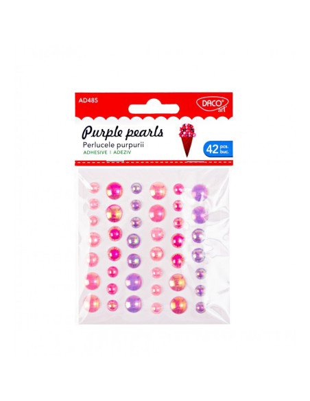 AD485,Accesorii Craft - Ad485 Perlucele Purpurii Daco AD485,Accesorii Craft - Ad485 Perlucele Purpurii Daco