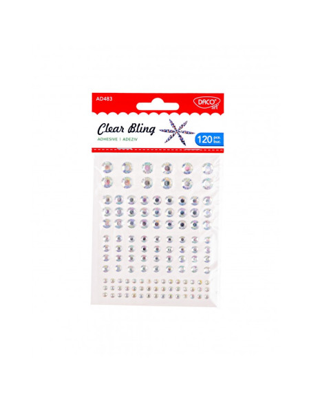 AD483,Accesorii Craft - Ad483 Clear Bling Daco