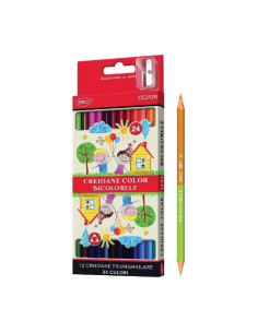 CC312B,Creion Color 12 Bicolor Daco Cc312b
