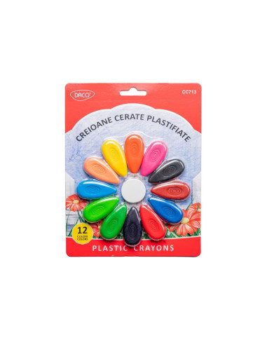 CC713,Creion Color 12 Plastifiat Daco Cc713