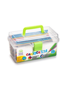 42800,Creion Color Set 120 Carioca 42800