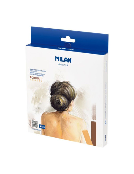 6110224PTR,Creion Color Pastel Soft Portret 24c Milan 6110224ptr