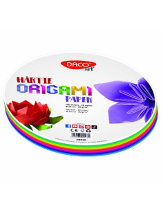 HR920,Hartie Origami Rotunda 20cm 100/Set Daco Hr920