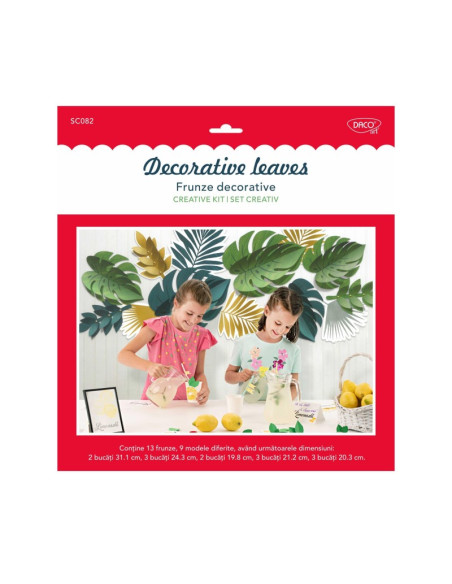 SC082,Set Creativ - Sc082 Frunze Decorative Daco