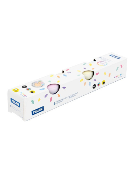 031206P,Acuarele 6 Culori 40ml/Cul Finger Pastel Milan 031206P,Acuarele 6 Culori 40ml/Cul Finger Pastel Milan