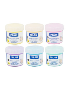 031206P,Acuarele 6 Culori 40ml/Cul Finger Pastel Milan 2
