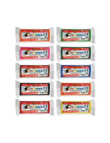 PL1210,Plastilina 50g Monocolora Daco Pl1210