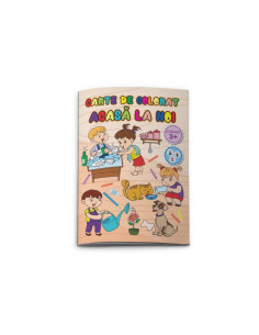 Carte colorat A4 ARTPRESS 770220, Acasa la noi 2