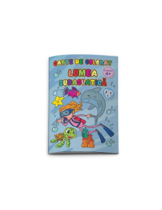 Carte colorat A4 ARTPRESS 770169, Lumea subacvatica 2