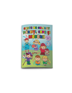 Carte colorat A4 ARTPRESS 770213, Parinti Copii si Meserii 2