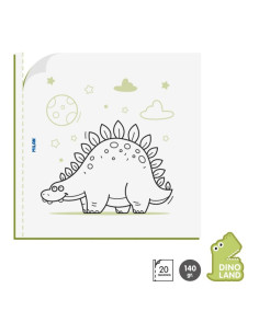 54218GC03,Caiet De Colorat Dino Land Milan 54218gc03 2