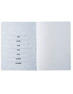 Caiet A5 S-COOL, 52 file, 75 g, matematica, Motiv fire truck 2