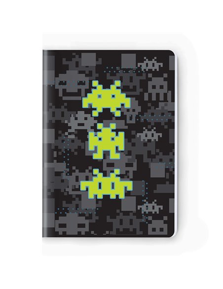 Caiet A5 S-COOL, 52 file, 75 g, dictando, Motiv game