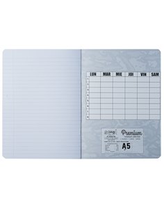 Caiet A5 S-COOL, 52 file, 75 g, dictando, Motiv dino 2