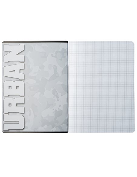 Caiet Premium A5 S-COOL, 52 file, 75 g, matematica, Urban Collection - Girls