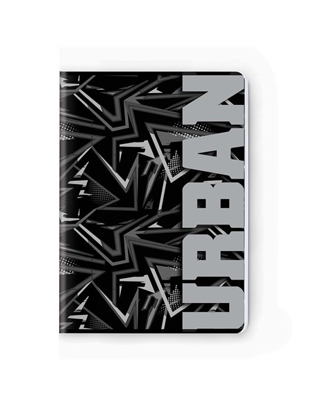 Caiet Premium A5 S-COOL, 52 file, 75 g, matematica, Urban Collection - Boys