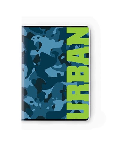 Caiet Premium A5 S-COOL, 52 file, 75 g, matematica, Urban Collection - Boys