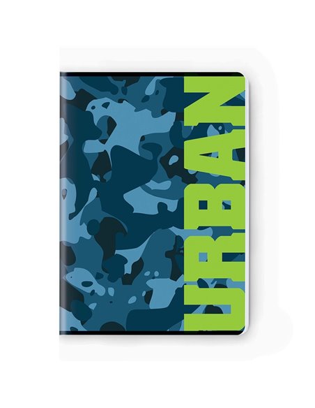 Caiet Premium A5 S-COOL, 52 file, 75 g, matematica, Urban Collection - Boys