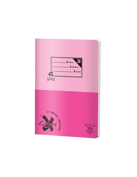 Caiet Pigna A5 80 de file, 60g/mp, dictando, Basic