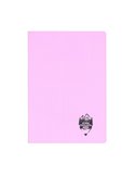 Caiet A4 Daco CT410DR, 100 file, 70 g/m, dictando, coperta plastic, Mov pastel
