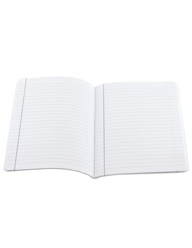 Caiet A4 Daco CT410DR, 100 file, 70 g/m, dictando, coperta plastic, Mov pastel