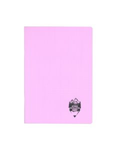 Caiet A4, 100 file Daco CT410AR, 70 g/mp, Matematica, coperta plastic, Mov pastel