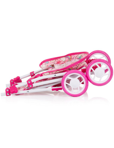 KZKAL02404UN,Carucior pentru papusi Chipolino Alice unicorn KZKAL02404UN,Carucior pentru papusi Chipolino Alice unicorn