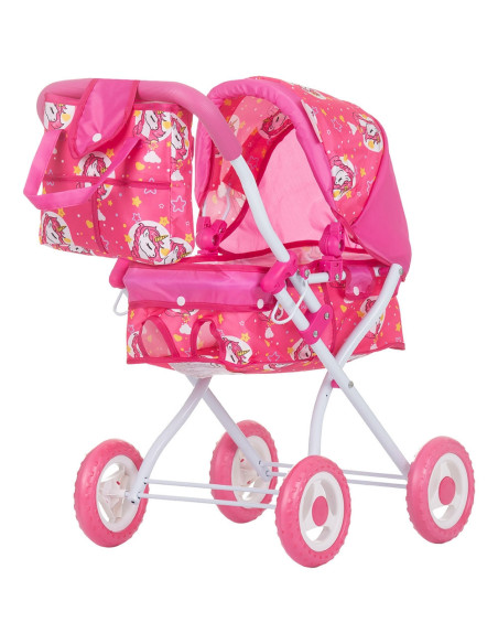 KZKEL02403UN,Carucior pentru papusi Chipolino Emily unicorns KZKEL02403UN,Carucior pentru papusi Chipolino Emily unicorns